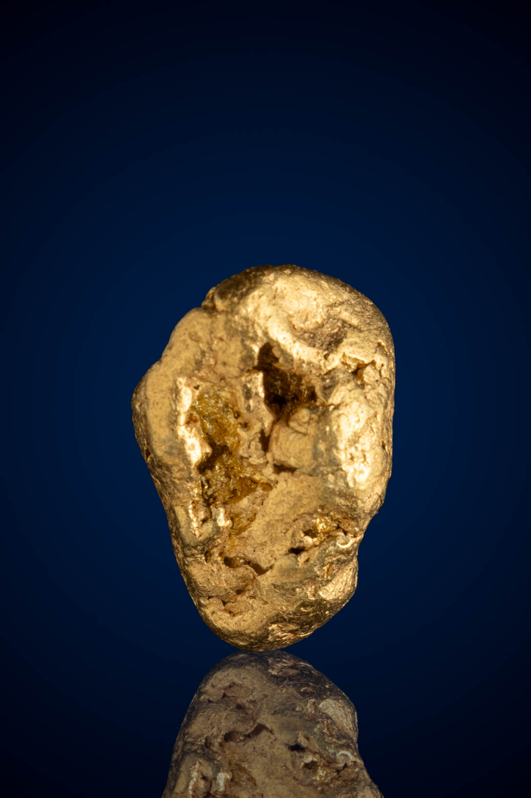 (image for) Textured, Buttery Natural Gold Nugget - Alaska - 4.28 grams